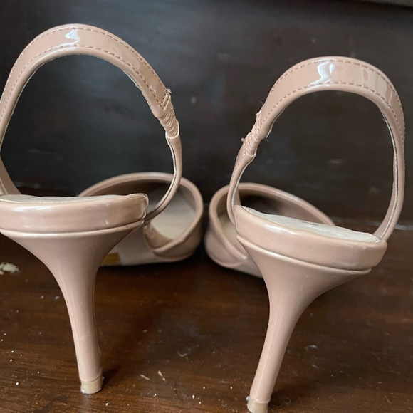 Nude heels - vegan leather - Picture 2 of 3